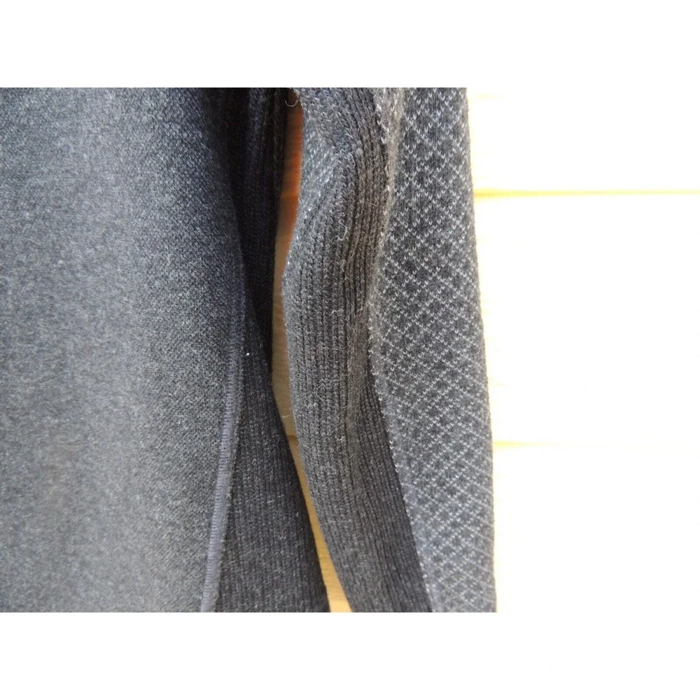 PrAna Brandie Wool Blend Sweater XS Snap Closure Neck - Picture 3 of 7